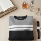 B&W Full Sleeve Sweater