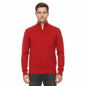 Cotton Knit With Zip