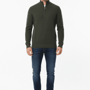 Merino Zip-Neck Jumper