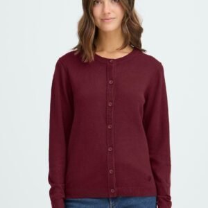 Fine Knit Cardigan Made From Viscose Blend