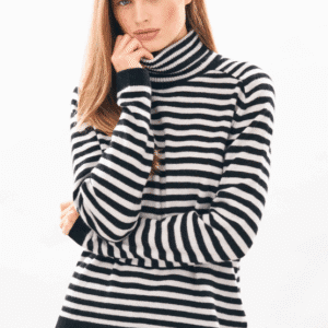 MERINO WOOL TURTLENECK TOP